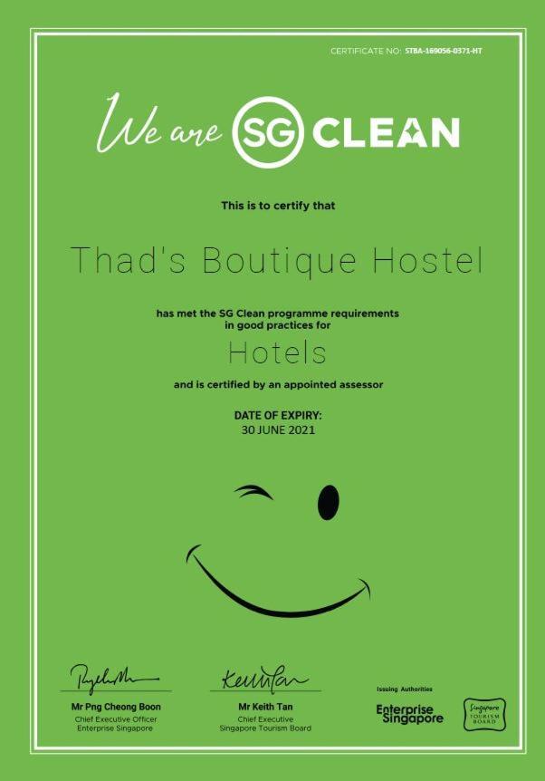 סינגפור Thad'S Boutique Hostel מראה חיצוני תמונה